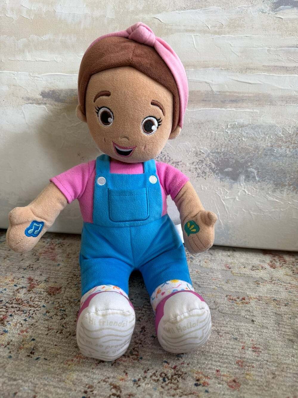 Ms Rachel Speak & Sing Doll Interactive Toy Talking Singing Plush Kids